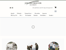 Tablet Screenshot of jaktretrieverklubben.se